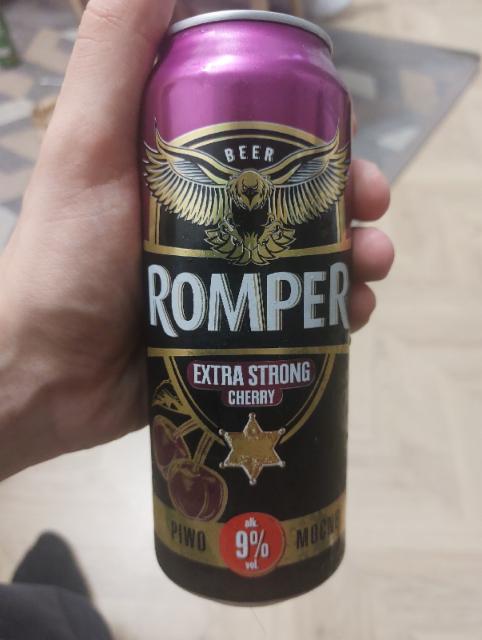 Romper Extra strong cherry, Zaklady Piwowarskie Głubczyce