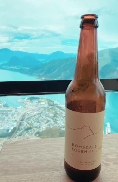 Romsdalseggen Pilsner 4.7%, Trollbryggeriet, Norway