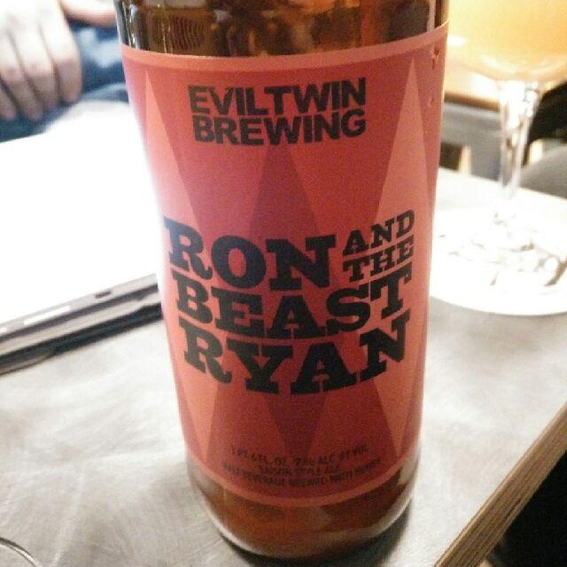 Ron and the Beast Ryan 7.0%, Evil Twin Brewing, United States