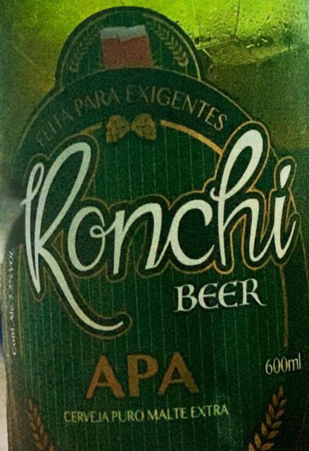 Ronchi Beer APA 5.5%, Ronchi Beer, Brazil