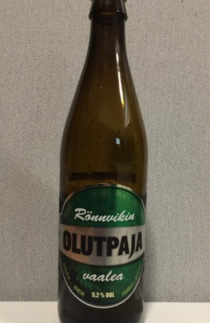 Rönnvikin Vaalea 4,2%, Olutpaja, Finland
