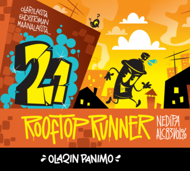 Rooftop Runner 8.3%, Olarin Panimo, Finland