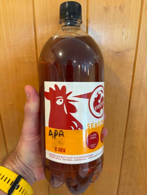 Rooster's APA 4.8%, Roosters, New Zealand