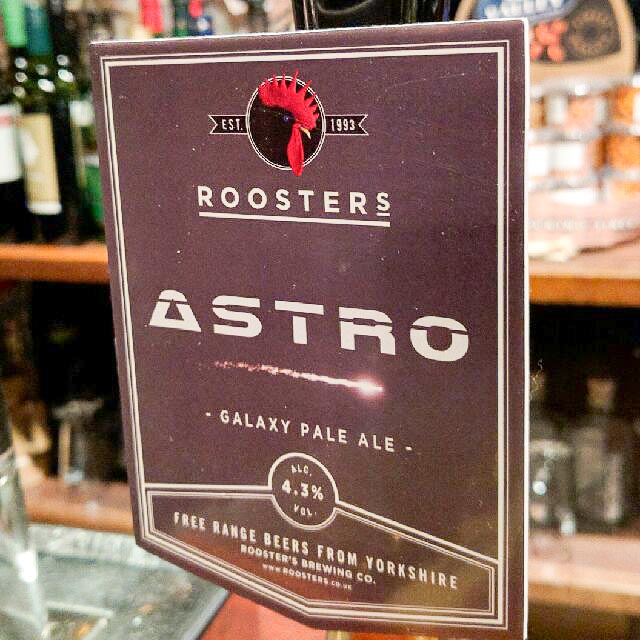 Astro 4.3%, Rooster's Brewing Co., England