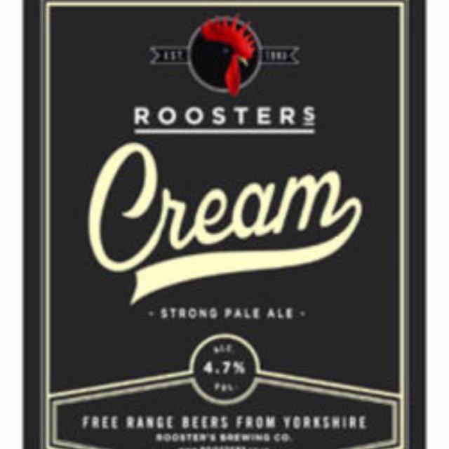 Roosters Cream 4.7%, Roosters Brewing, United States