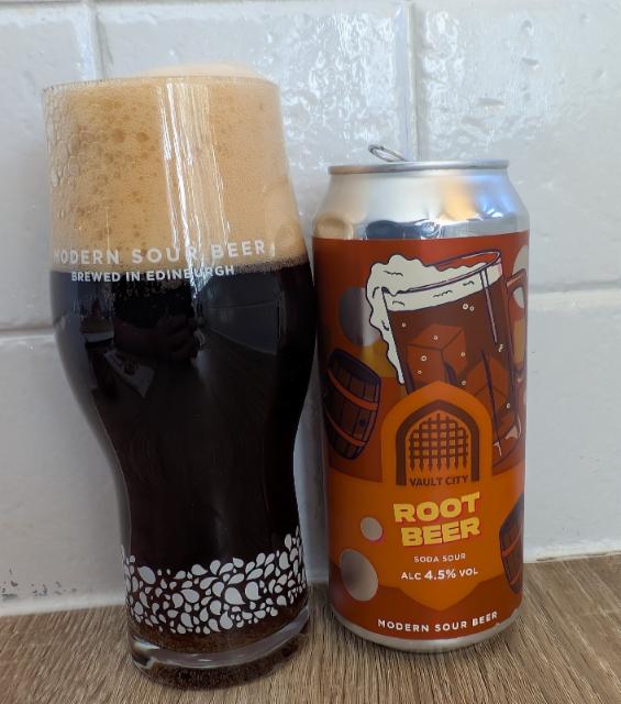root beer 4.5%, Vault City Brewing, Scotland