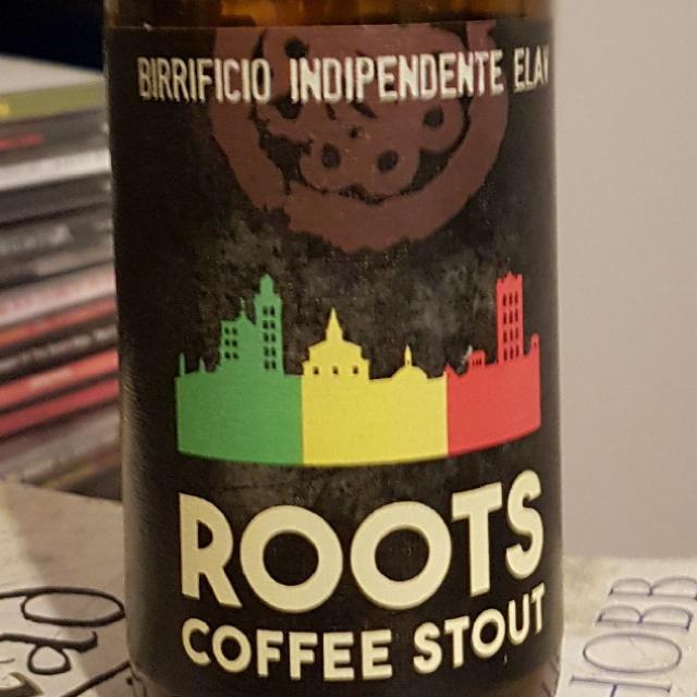 Roots Coffee Stout 5.3%, Birrificio Indipendente Elav, Italy