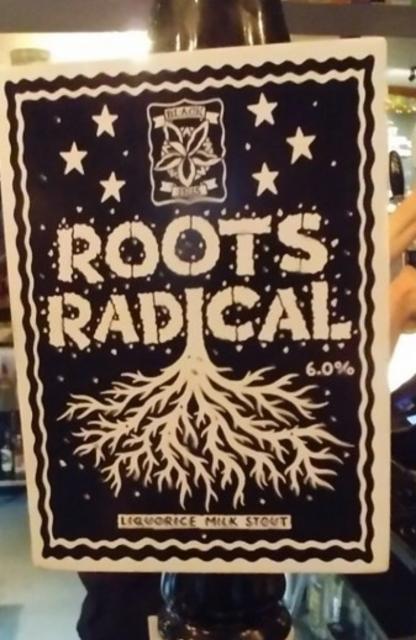 Roots Radical 6.0%, Black Iris Brewery, England