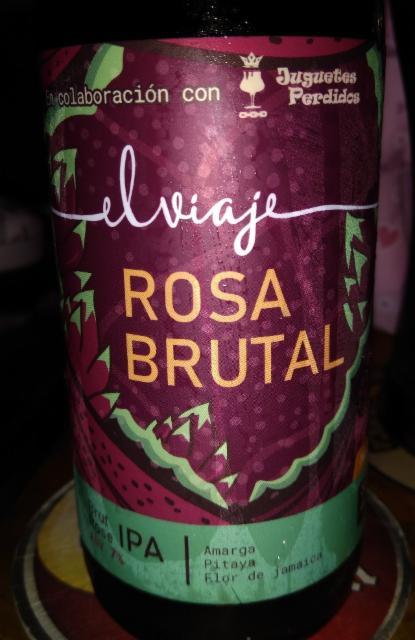 Rosa Brutal elviaje 7.0%, Elviaje Cervecería, Costa Rica