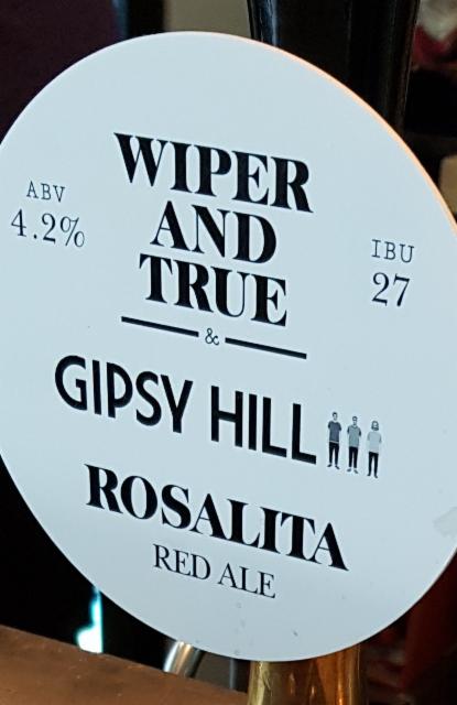Rosalita 4.2%, Wiper and True, England