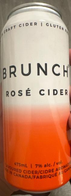 Rose Cider, Brunch Beverages