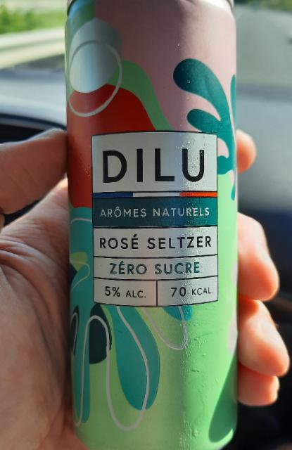 Rosé Seltzer 5.0%, DILU, France