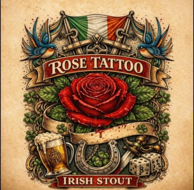 Rose Tattoo 4.5%, Apokoronas Brewery, Greece