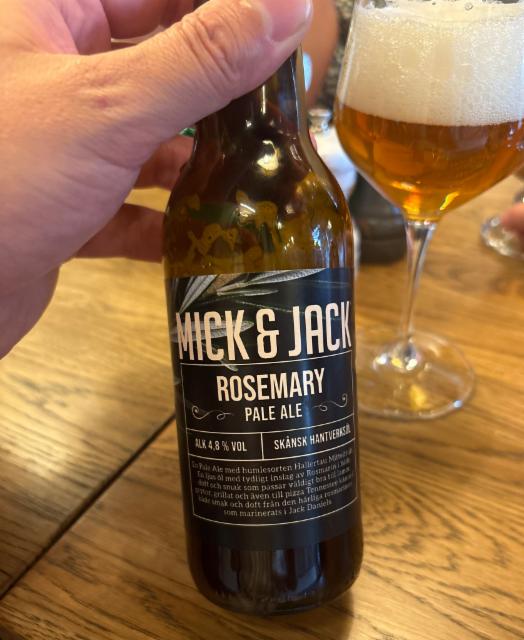 Rosemary Pale Ale, Mick & jack