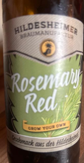 Rosemary Red 6.1%, Hildesheimer Braumanufaktur, Germany