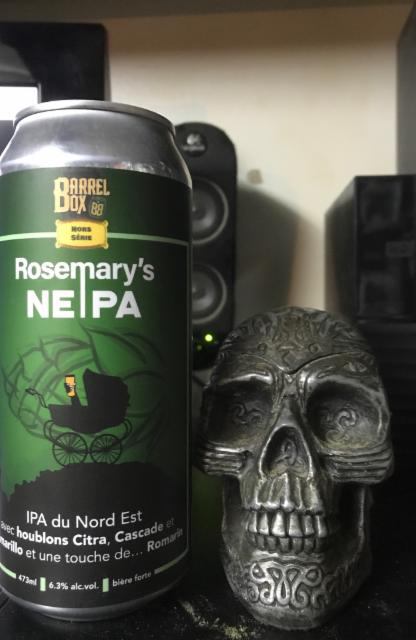 Rosemary's Neipa 6.3%, Simple Malt Brasseurs-Brasseurs Illimites, Canada