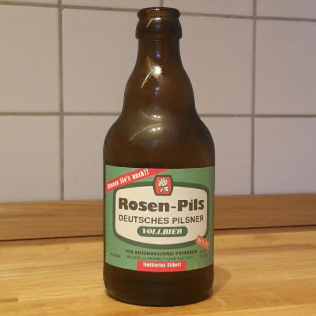 Rosen Pils Premium 4.8%, Rosenbrauerei Pößneck, Germany