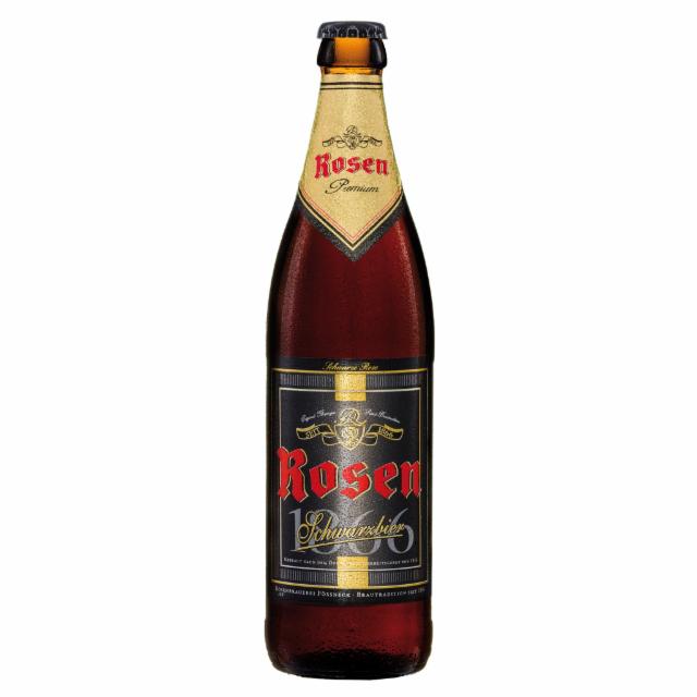 Rosen Schwarzbier 4.8%, Rosenbrauerei Pößneck, Germany