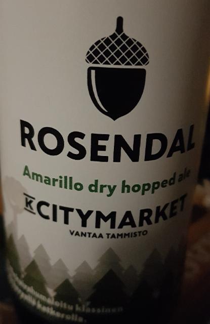 Rosendal Amarillo Dry Hopped Ale 5.0%, Kanavan Panimo, Finland