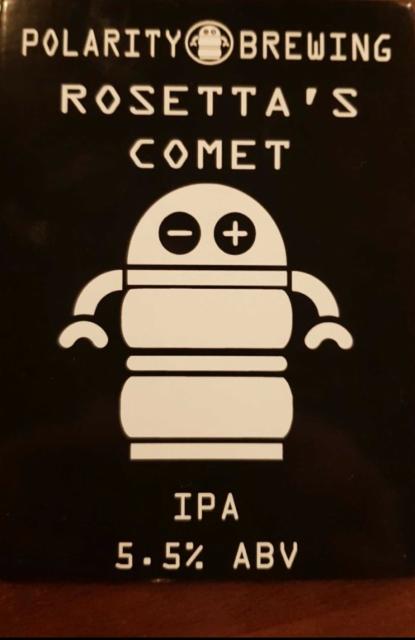 Rosetta's Comet 5.5%, Polarity Brewing Ltd, England