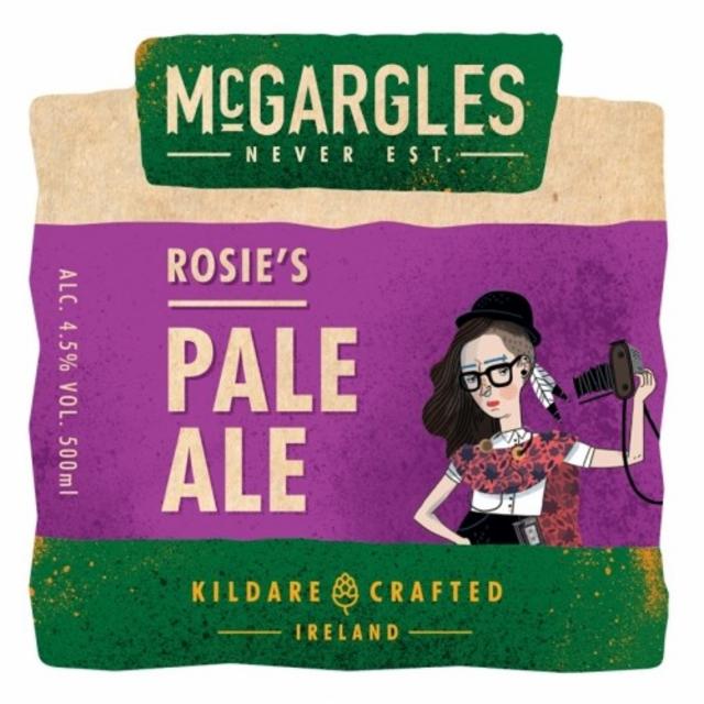 Rosie's Pale Ale 4.5%, McGargles, Ireland