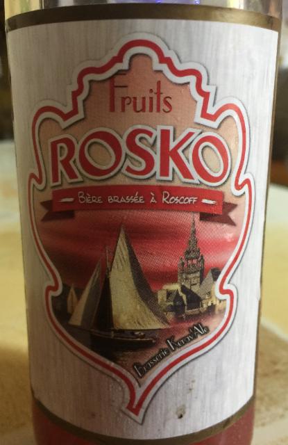 Rosko Fruits 4.5%, Brasserie Kerav'Ale Rosko, France