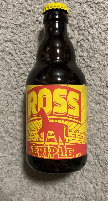 Ross tripel 8.0%, De straetebrouwerij, Belgium