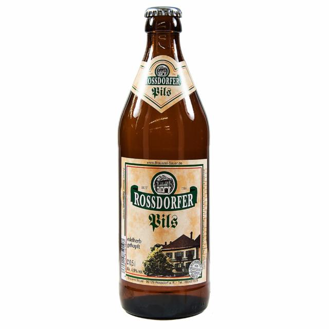 Rossdorfer Pils 4.9%, Brauerei Sauer, Germany