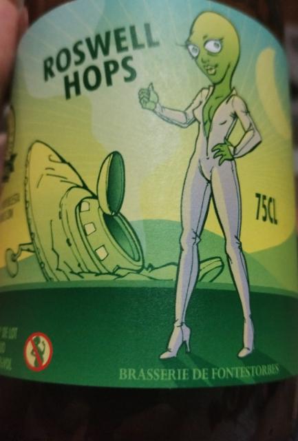 roswell hops 4.6%, Brasserie de fontestorbes, France