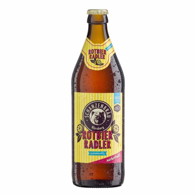Rotbier Radler Alkoholfrei 0.5%, Brauerei Schanzenbräu, Germany