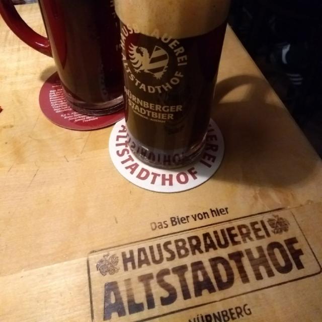 Roter Bock 6.4%, Hausbrauerei Altstadthof, Germany