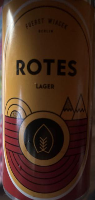 Rotes Lager 5.0%, Fuerst Wiacek Berlin, Germany