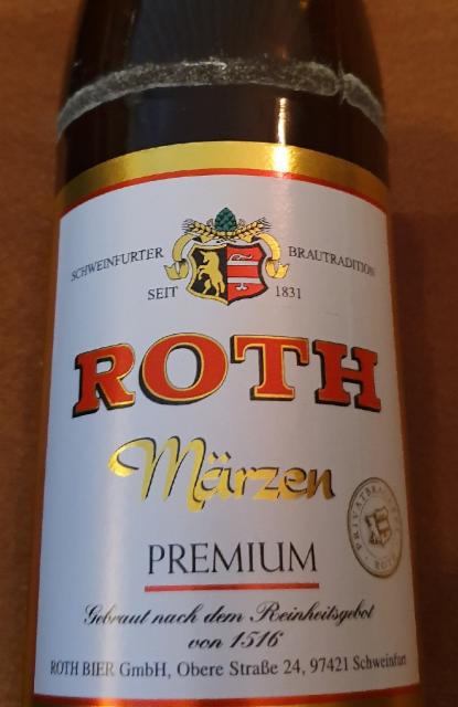 Roth-Bier Märzen 5.7%, Roth Bier Gmbh, Germany