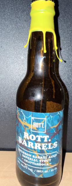 ROTT.Barrels #12 Bourbon Barrel Aged Imperial Stout ~Chattanooga~ 10.7%, ROTT. Brouwers, Netherlands
