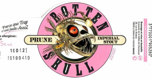Rotten Skull Prune 10.5%, Brasserie Volcelest (Vallée De Chevreuse), France