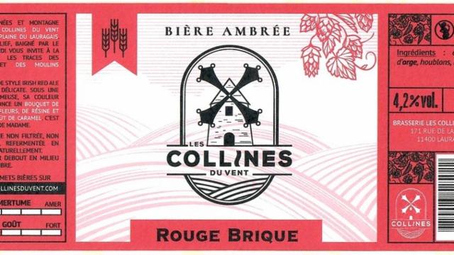 Rouge Brique, Brasserie Les Collines Du Vent [Closed]