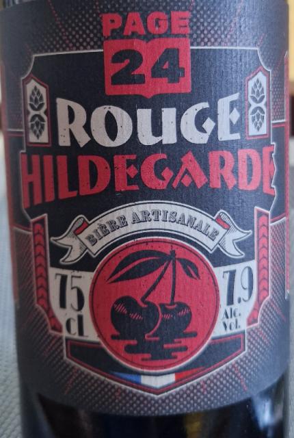 rouge hildegarde 7.9%, Brasserie Saint-Germain (Page 24), France