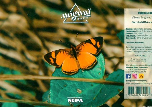 Roulio 5.8%, Mogwaï Beer Company, France