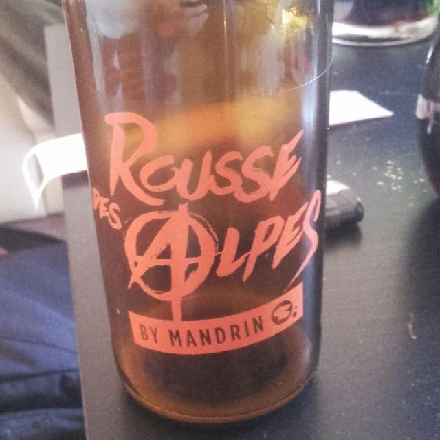 Rousse Des Alpes By Mandrin 5.0%, Brasserie Du Dauphiné (Mandrin), France
