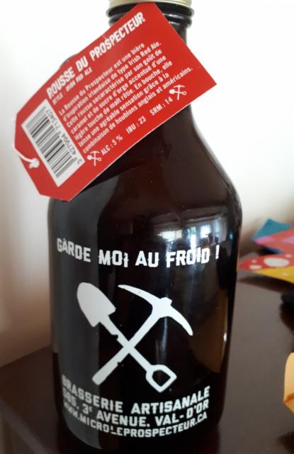 Rousse du prospecteur 5.0%, Microbrasserie Le Prospecteur, Canada