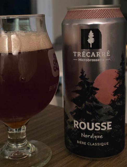 Rousse Nordique 5.7%, Microbrasserie Tré Carré, Canada