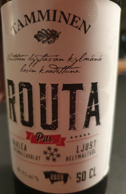 Routa Pils 4.5%, Vakka-Suomen Panimo, Finland