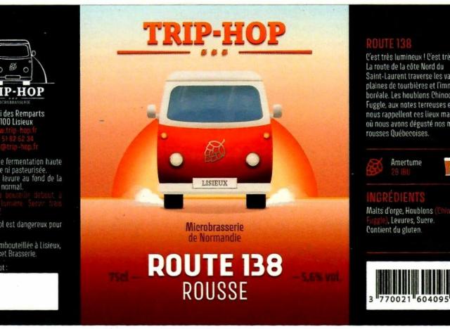 Route 138 5.6%, Trip-Hop Microbrasserie, France