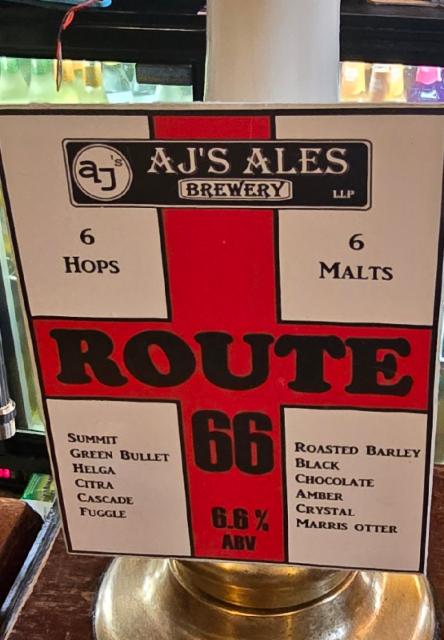 Route 66, AJ's Ales