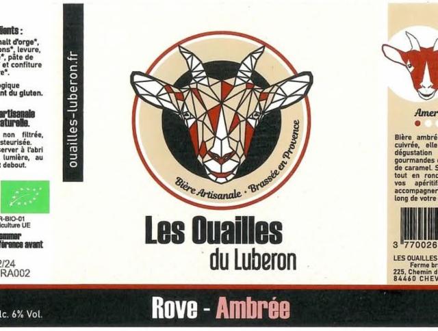 Rove 6.0%, Les Ouailles Du Luberon, France