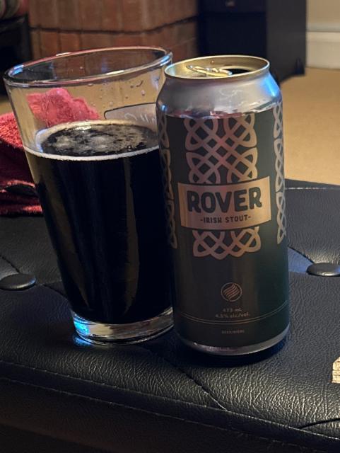 Rover Irish Stout 4.5%, Lightcaster Brewery, Canada