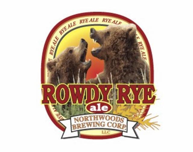 Rowdy Rye 5.0%, Northwoods Brewpub, United States