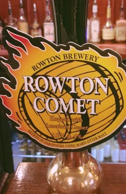 Rowton Comet 4.4%, Rowton Brewery, England