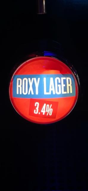 Roxy Lager 3.4%, Roxy Ball Room, United Kingdom