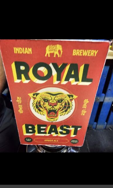 Royal Beast 4.2%, The Indian Brewery Company, England